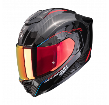 SCORPION KASK EXO-1500 CARBON AIR MUNDI BK-RD M