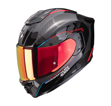 SCORPION KASK EXO-1500 CARBON AIR MUNDI BK-RD M