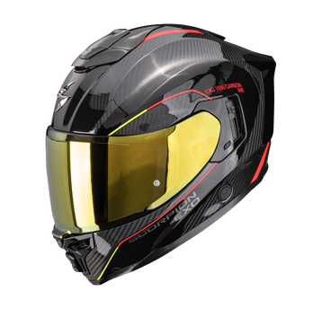 SCORPION KASK EXO-1500 CARBON AIR MUNDI BK-RD-YE L