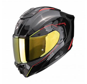 SCORPION KASK EXO-1500 CARBON AIR MUNDI BK-RD-YE M
