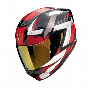 SCORPION KASK EXO-391 CAPTOR BLACK-RED M