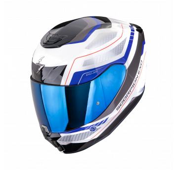 SCORPION KASK EXO-391 LEO White-Blue M
