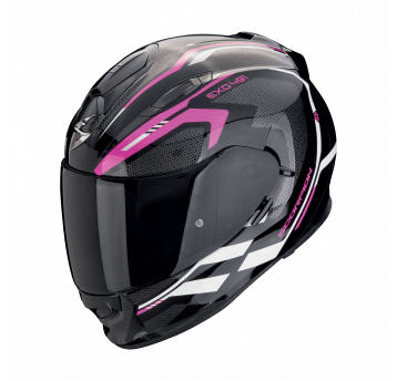 SCORPION KASK EXO-491 KRIPTA BK-PINK-WH M