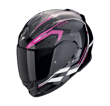 SCORPION KASK EXO-491 KRIPTA BK-PINK-WH XS