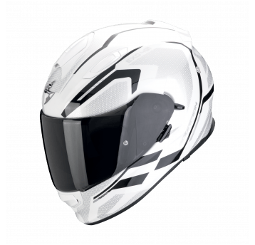SCORPION KASK EXO-491 KRIPTA WHITE-BLACK L