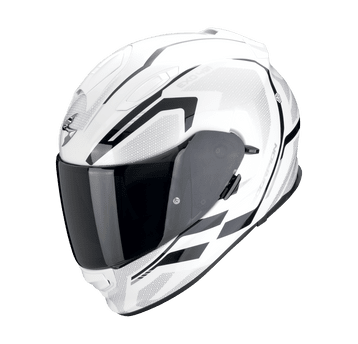SCORPION KASK EXO-491 KRIPTA WHITE-BLACK M