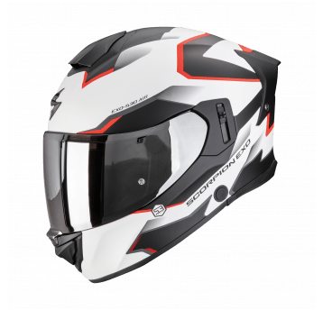 SCORPION KASK EXO-530 AIR CLIP Matt WH-BK-RD S