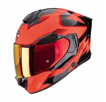SCORPION KASK EXO-530 AIR CLIP Red-Black L