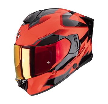 SCORPION KASK EXO-530 AIR CLIP Red-Black XL