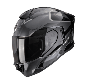 SCORPION KASK EXO-530 AIR CLIP Silver-Black L