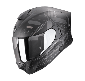 SCORPION KASK EXO-530 AIR FOND Matt Black-Silv M