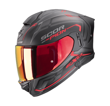 SCORPION KASK EXO-530 AIR SLOPE MATT BK-RD XL