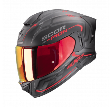 SCORPION KASK EXO-530 AIR SLOPE MATT BK-RD XXL