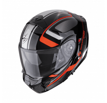 SCORPION KASK EXO-930 ARDENS METALLIC BK-RED M