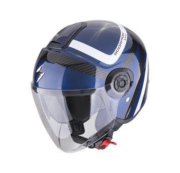 SCORPION KASK EXO-CITY II RIVA BLUE-BLACK L