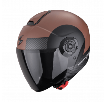 SCORPION KASK EXO-CITY II SHEER Matt Brown-Bk L