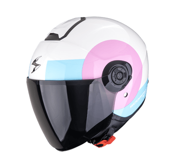 SCORPION KASK EXO-CITY II SHEER Wh-Pink-Ligh Bl XS