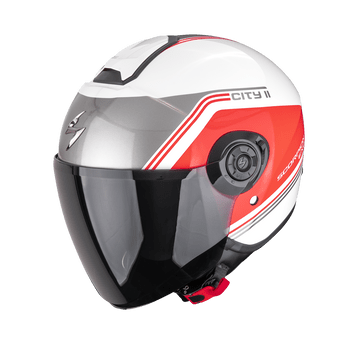 SCORPION KASK EXO-CITY II VITA WHITE-RED M