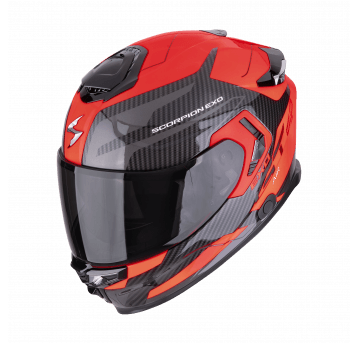 SCORPION KASK EXO-GT SP AIR FLEX BK-NEON RED XL