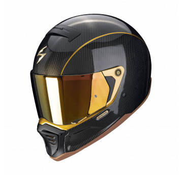 SCORPION KASK EXO-HX1 CARBON SE BLACK-GOLD L