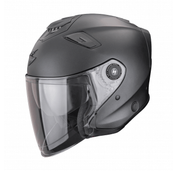 SCORPION KASK EXO-JET MATT PEARL BLACK L