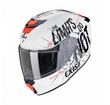 SCORPION KASK EXO-JNR AIR BOUM WH-BK S
