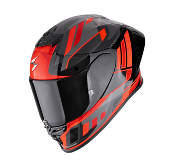 SCORPION KASK EXO-R1 II AIR VITAL BK-SIL-RED M