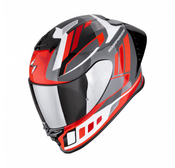 SCORPION KASK EXO-R1 II AIR VITAL GREY-WH-RED M