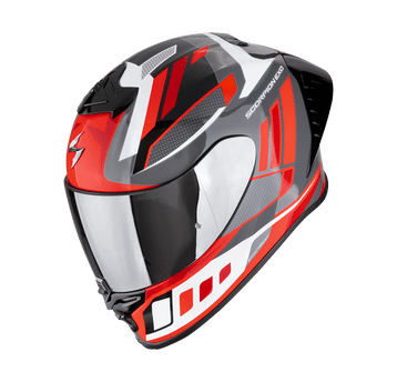 SCORPION KASK EXO-R1 II AIR VITAL GREY-WH-RED M