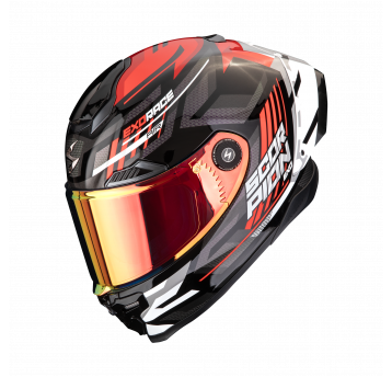 SCORPION KASK EXO-RACE AIR KOBRA BLACK-RED S