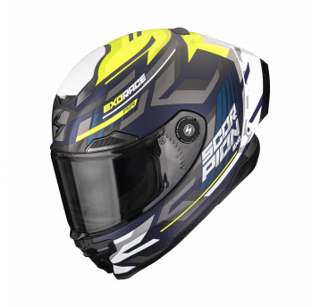 SCORPION KASK EXO-RACE AIR KOBRA Matt- BL-Yell L
