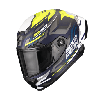 SCORPION KASK EXO-RACE AIR KOBRA Matt- BL-Yell L