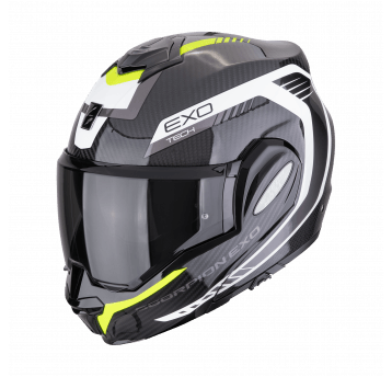 SCORPION KASK EXO-TECH CARBON COSY BK-NE-YEL XL