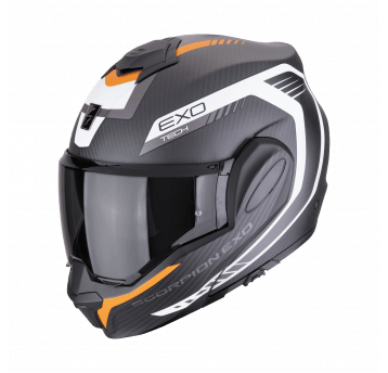 SCORPION KASK EXO-TECH CARBON COSY MAT BK-ORAN S