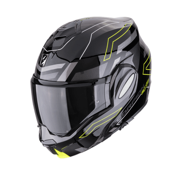 SCORPION KASK EXO-TECH CONQUER BK-NE.YEL.XXL