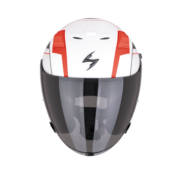 SCORPION KASK EXO-Z1 VUE MAT WH-RED-BK M
